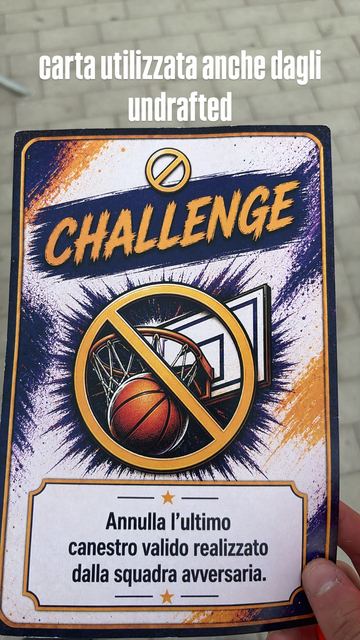 La carta speciale Challenge