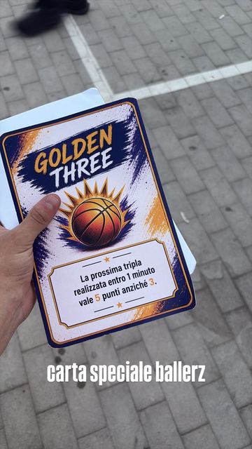 La carta speciale Golden Three